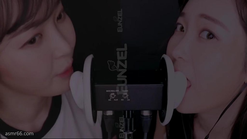 Eunzel韩国小姐姐的双子舔耳