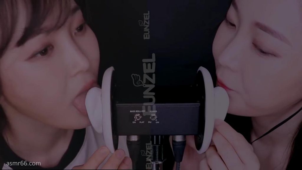 Eunzel韩国小姐姐的双子舔耳
