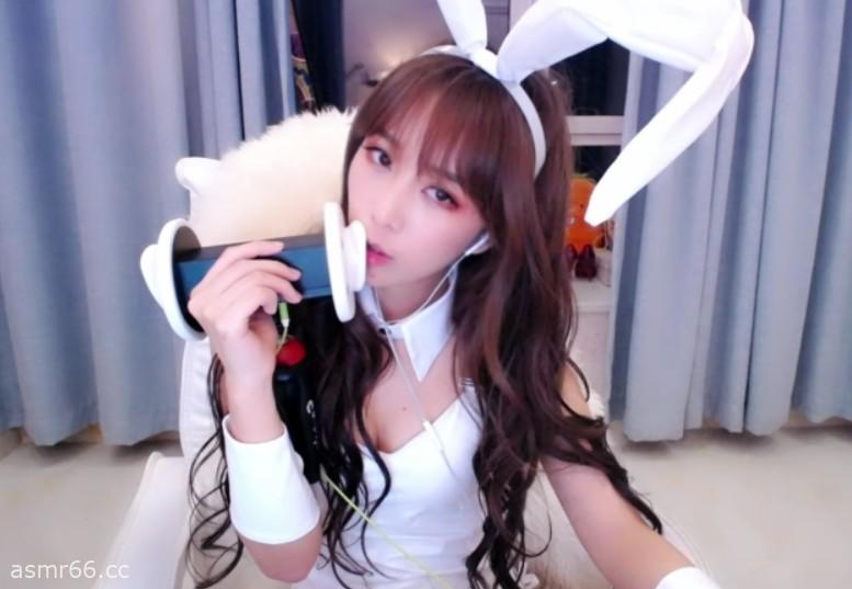 丸子君白丝兔女郎为你服务