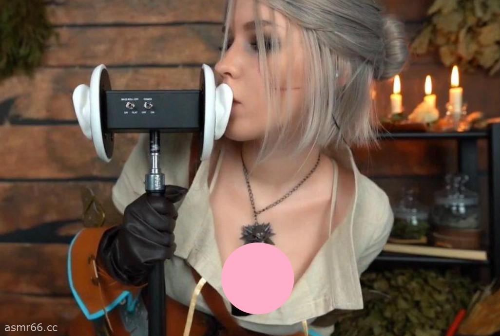 外国小姐姐的舔耳口腔音