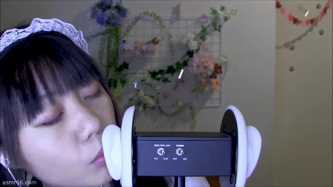 Suzu强烈的舔耳口腔音无人声ASMR