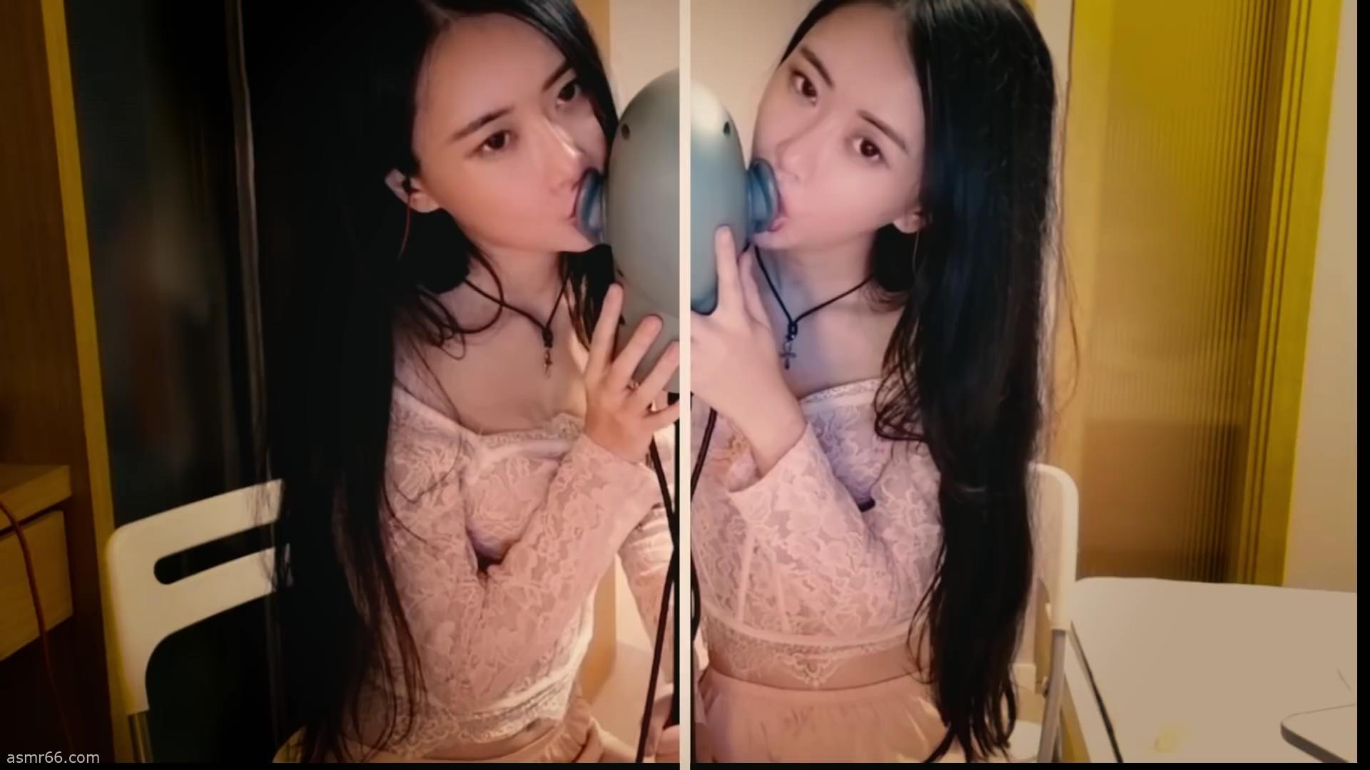 KIKI瓜ASMR 法式热吻舔耳