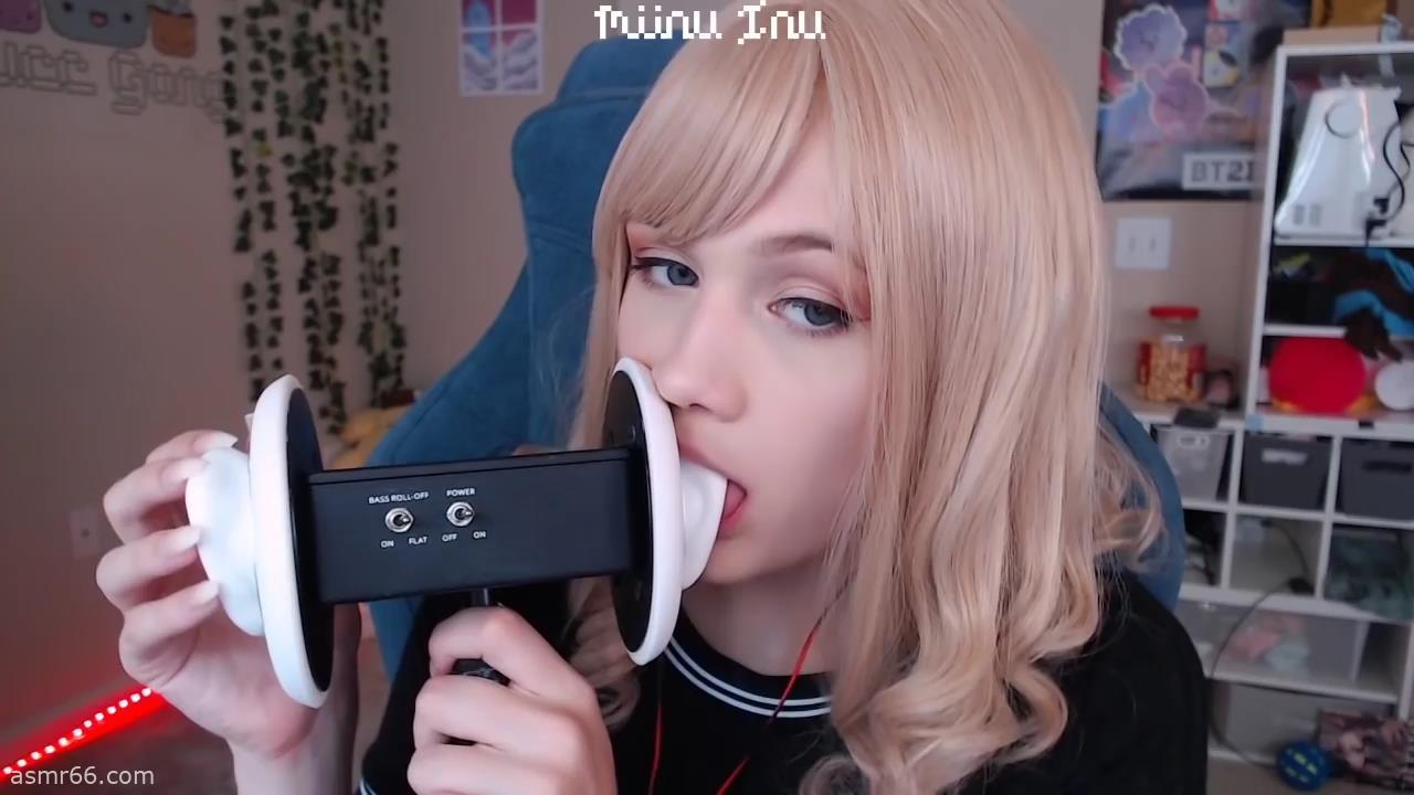 欧美系ASMR_Miinu无人声舔耳
