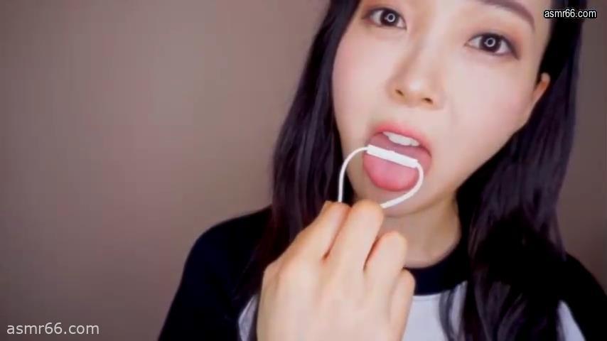 Eunzel ASMR 舌苔在耳麦上刮的声音