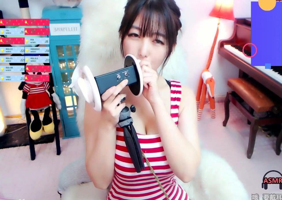 樱晚ASMR舔耳口腔音剪辑