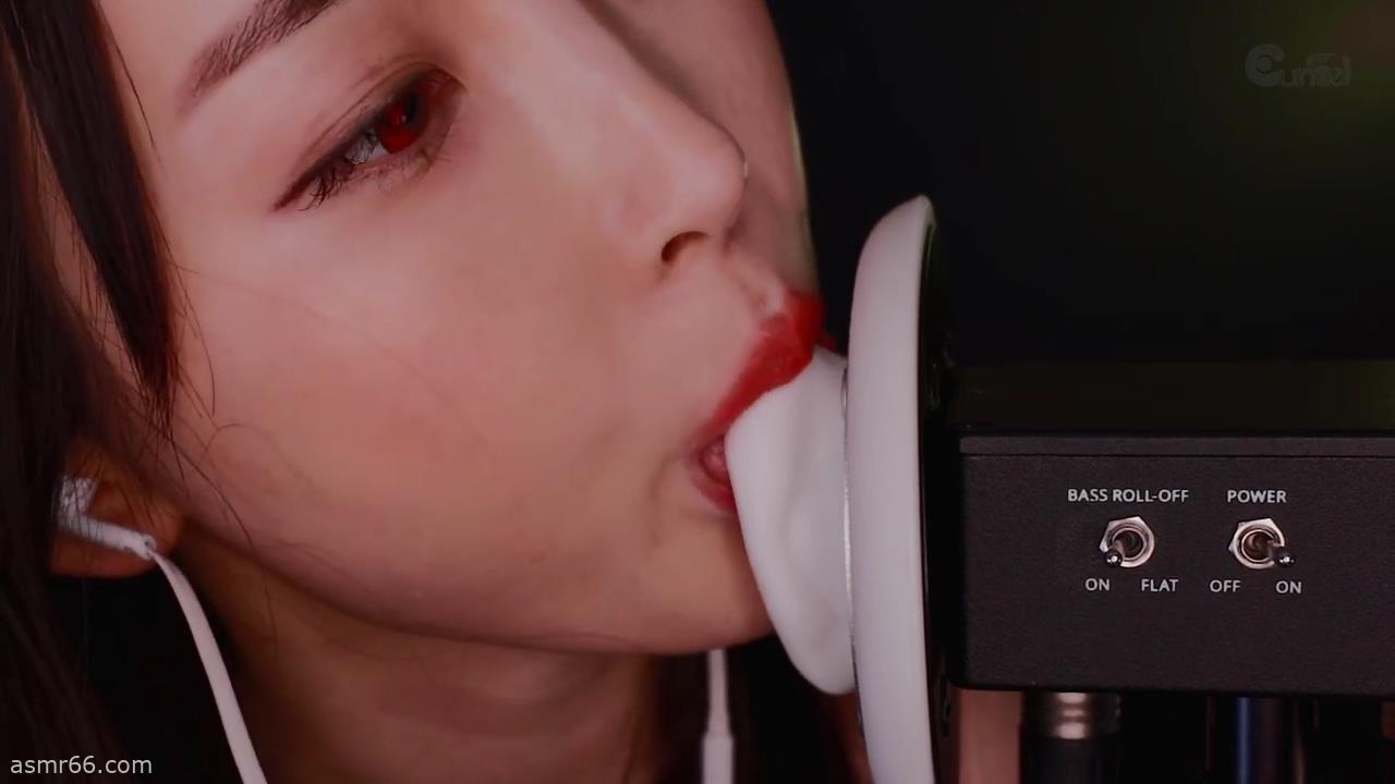 Eunzel最新赞助ASMR_吸血鬼卡米拉的亲吻舔耳