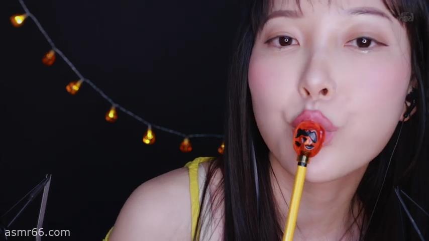 Eunzel万圣节专题_舔一支笔ASMR