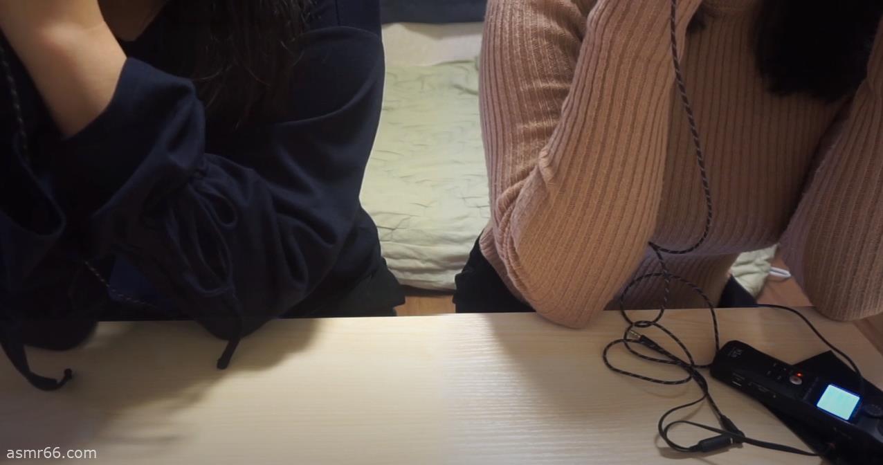 Joeun ASMR-双人舔耳口腔音