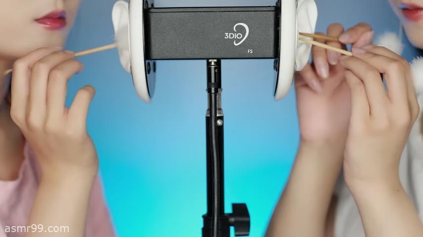 Sumimi ASMR_双胞胎姐妹超长舒爽掏耳