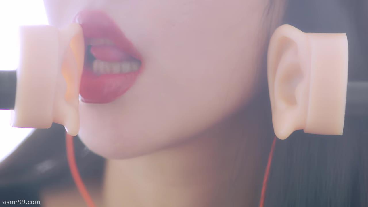 小萌ASMR口腔音舔耳40分钟