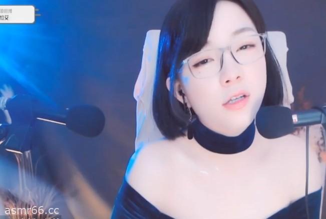 肉松艾ASMR_一字肩精致哄睡快速掏耳