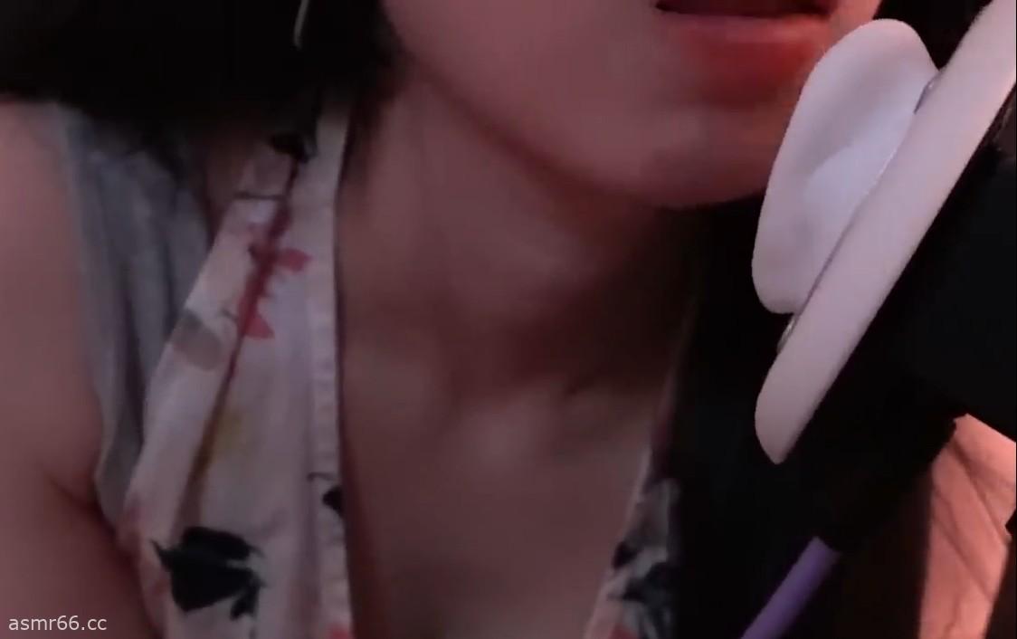 月乃|污酱ASMR_油管无人声舔耳朵