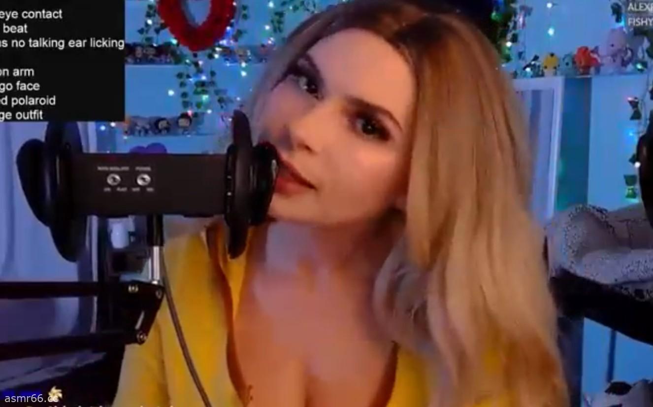 reneesrealm ASMR_twitch直播舔耳