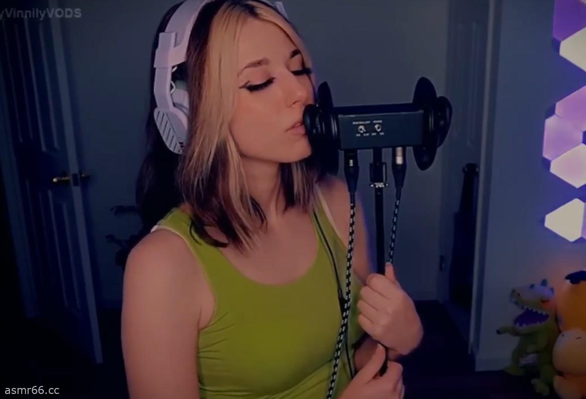 LillyVinnily ASMR_油管口腔音亲吻