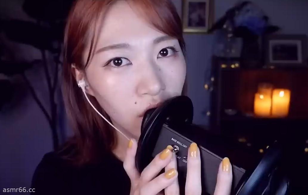 SARA ASMR_吃耳朵耳边吹气助眠