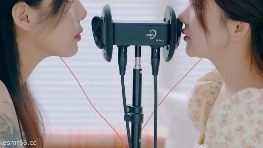 小萌轻音&肉肉助眠_双人舔耳口腔音