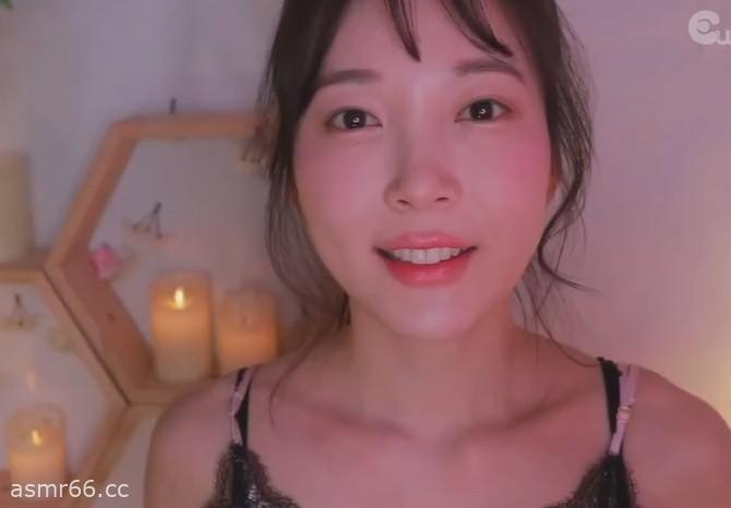 安泽eunzel助眠_马尾辫小姐姐在镜头前亲你