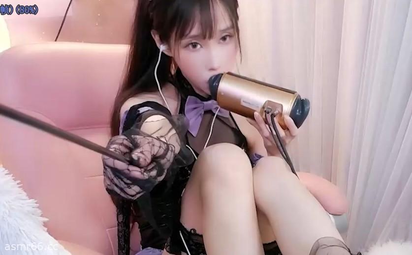 COS娃娃爱打豆豆_蕾丝袜蒙眼的女老师