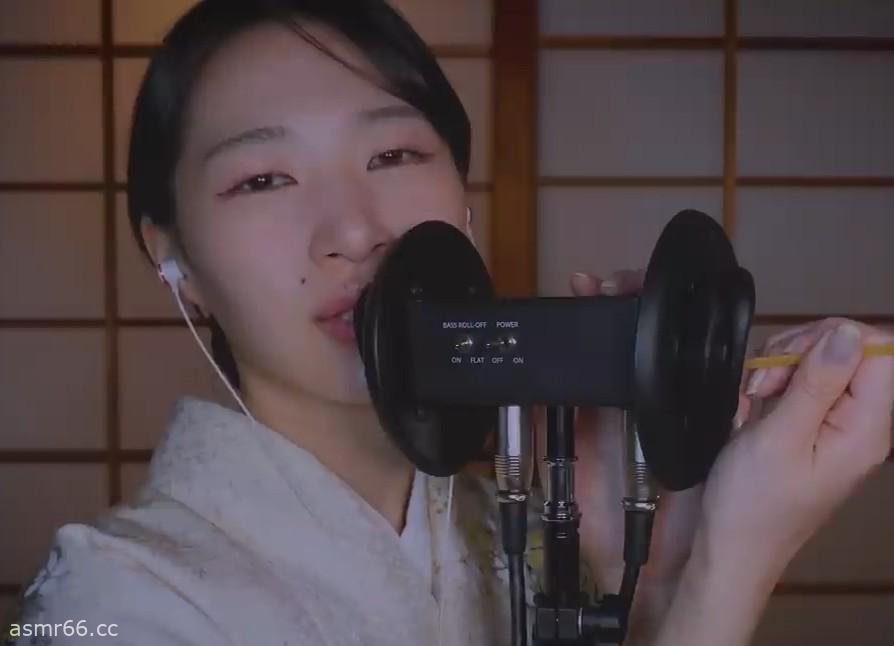 Sara 助眠_采耳店里耳边零距离接触老板娘