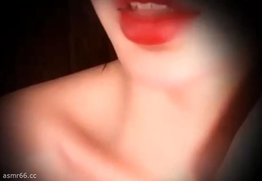 深情默指导_红唇近景KISS口腔音