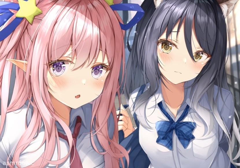 荔枝小剧场_姐妹一起用嘴巴给你拔罐好激烈