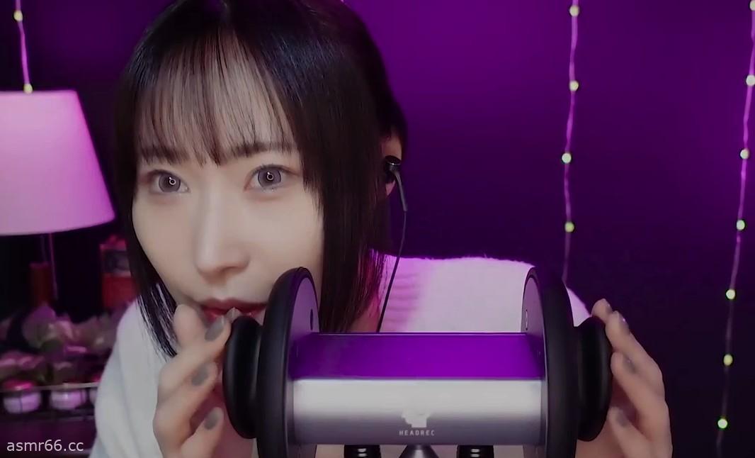 Kitsune ASMR_玻璃笔洗耳和强烈的口音