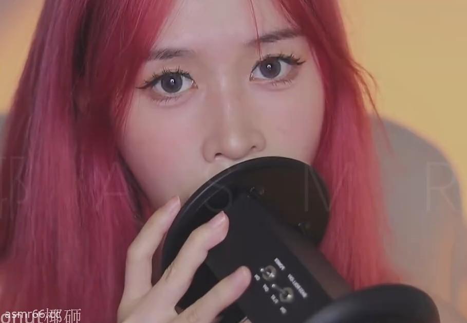 椰子ASMR_口水画，黑耳含耳
