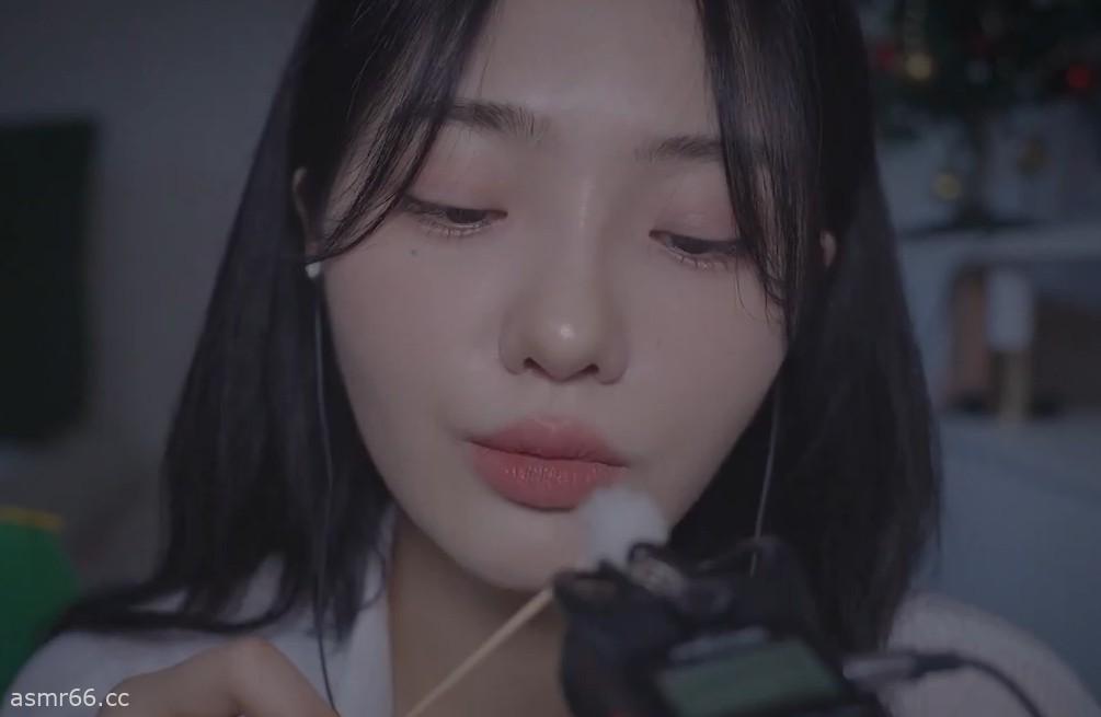 Nareun梵天掏耳吹气亲亲