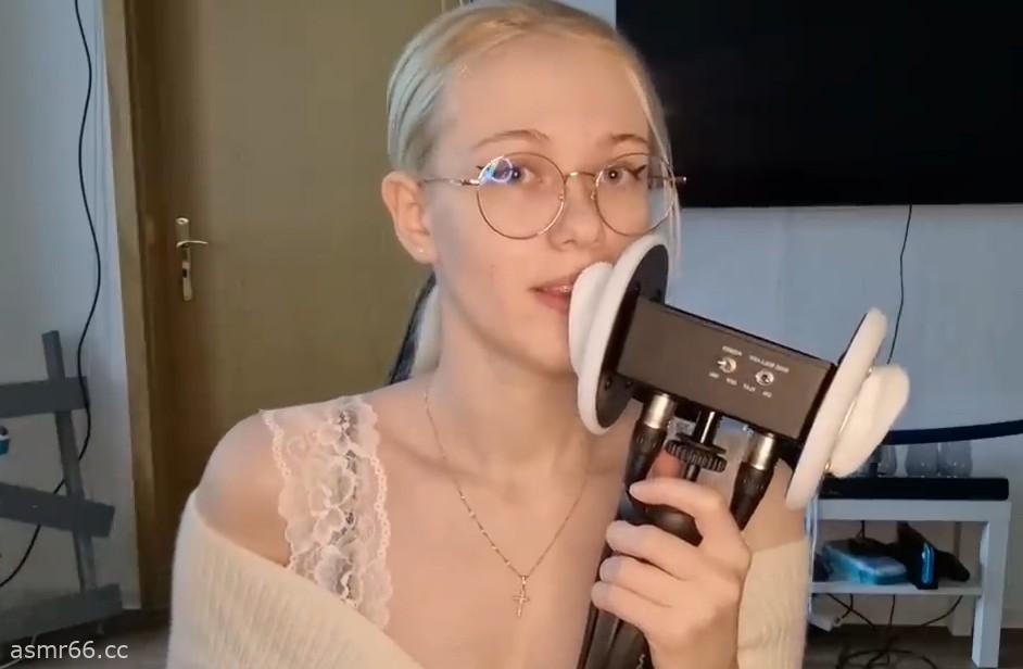 lymASMR_缓慢而干燥地舔耳朵