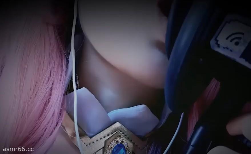 Aki秋水_萨勒芬妮怼脸助眠啵啵孔雀鱼