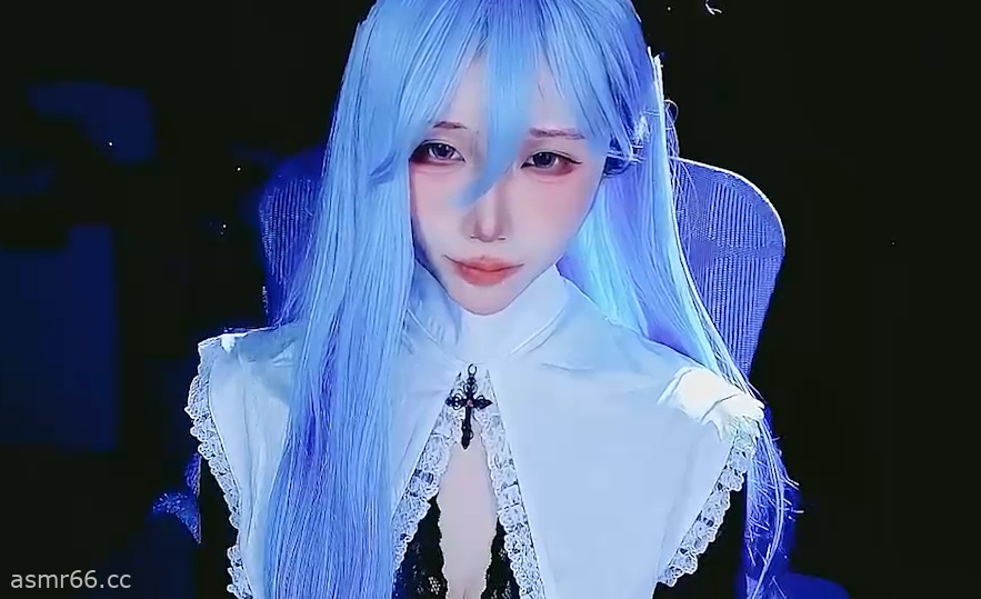 Aki秋水_修女魅魔阿黑颜冲鸭!