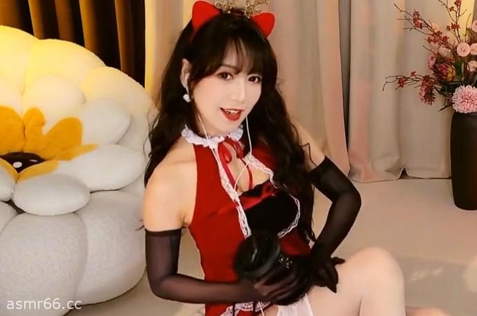 圈圈_圣诞装姐姐的沉浸式助眠