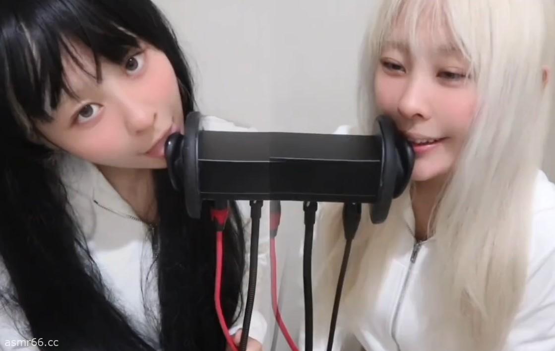 电子小狼_双人含耳甜耳