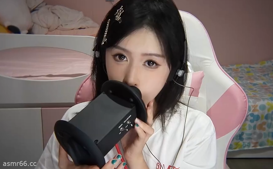 椰子ASMR_ 黑耳穿透口腔音
