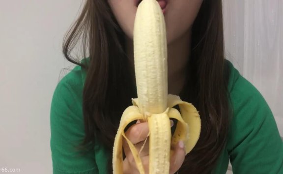 日本小姐姐吃香蕉ASMR