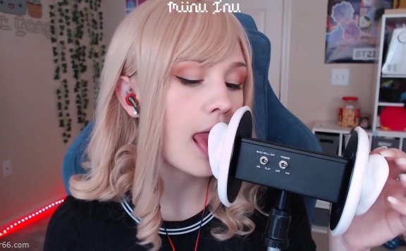 欧美系ASMR_Miinu无人声舔耳