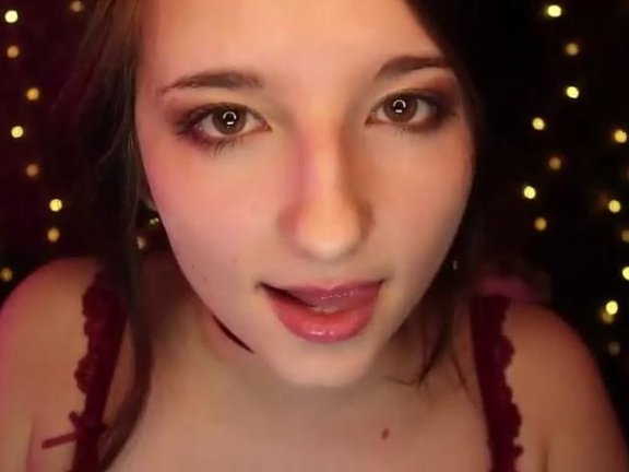 AftynRose asmr 红色内衣舔镜头