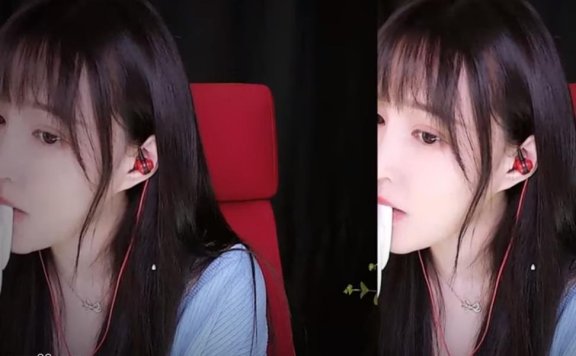 原子不可爱ASMR_露脸口腔音舔耳视频