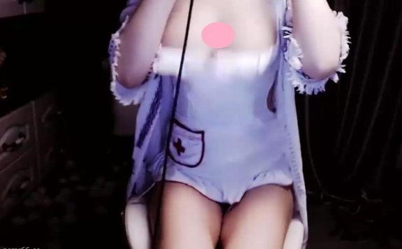斗鱼白鹿姬福利ASMR_护士姐姐激烈舔耳