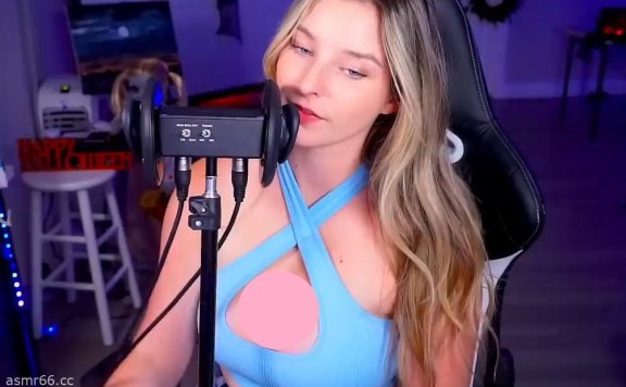 TheNicoleT ASMR_视觉冲击！深入耳朵的甜耳