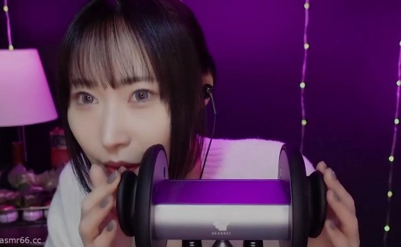 Kitsune ASMR_玻璃笔洗耳和强烈的口音