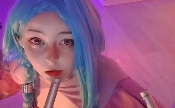 Lyrica ASMR_金克丝COS舔麦