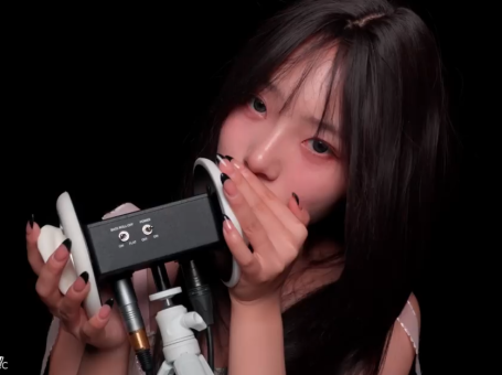 火花助眠油管_超甜舔耳